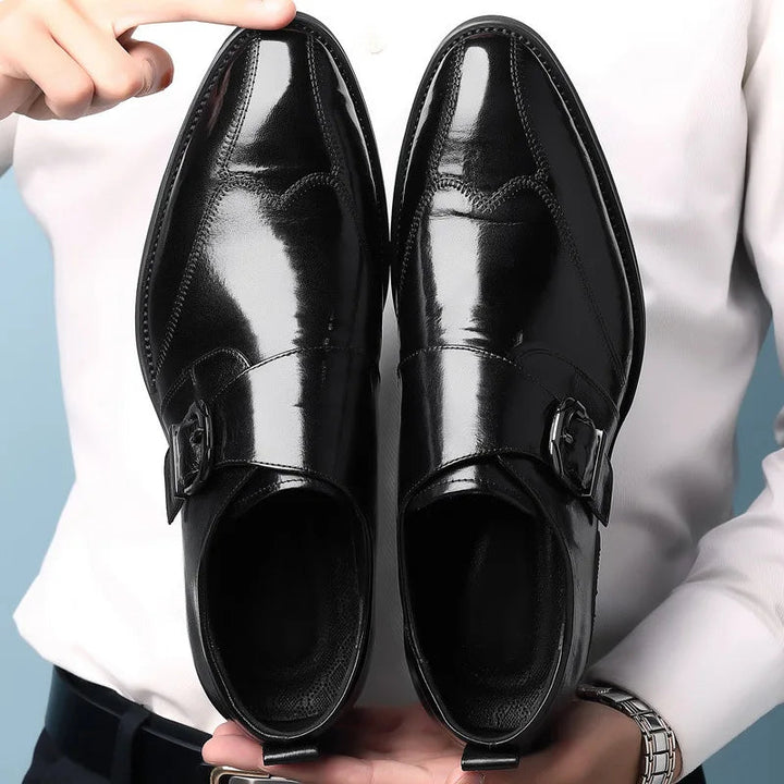 Men's Vegan Leather Dress Shoes | All-Day Comfort Fit for Formal Occasions 6