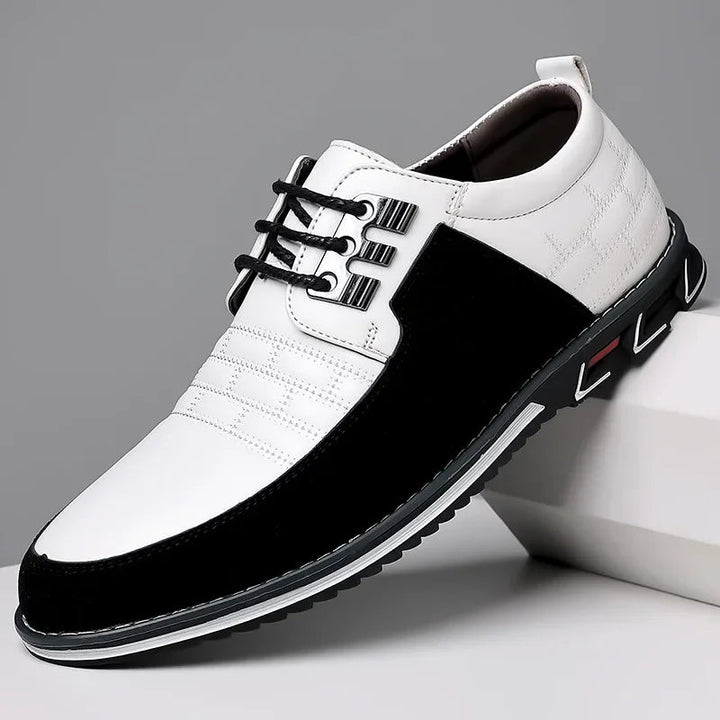 Men's Vegan Leather Hybrid Oxford Shoes | Sleek All-Day Comfort Design 2