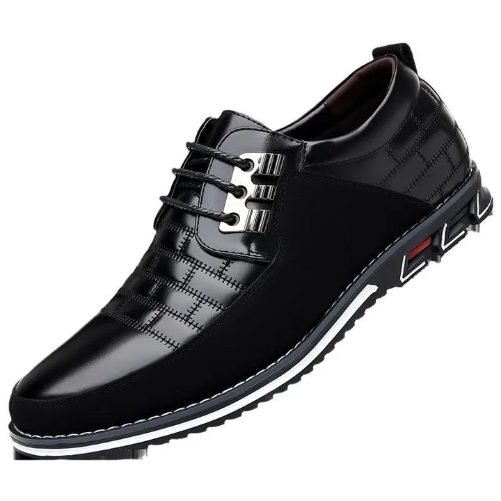 Men's Vegan Leather Hybrid Oxford Shoes | Sleek All-Day Comfort Design 4