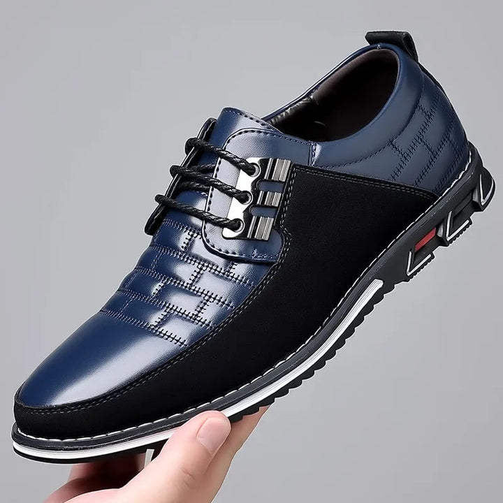 Men's Vegan Leather Hybrid Oxford Shoes | Sleek All-Day Comfort Design 6