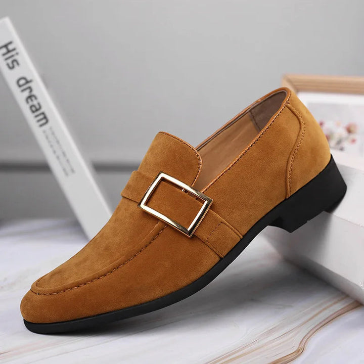 Men's Vegan Suede Loafers | Tailored Comfort with Bold Elegance 3