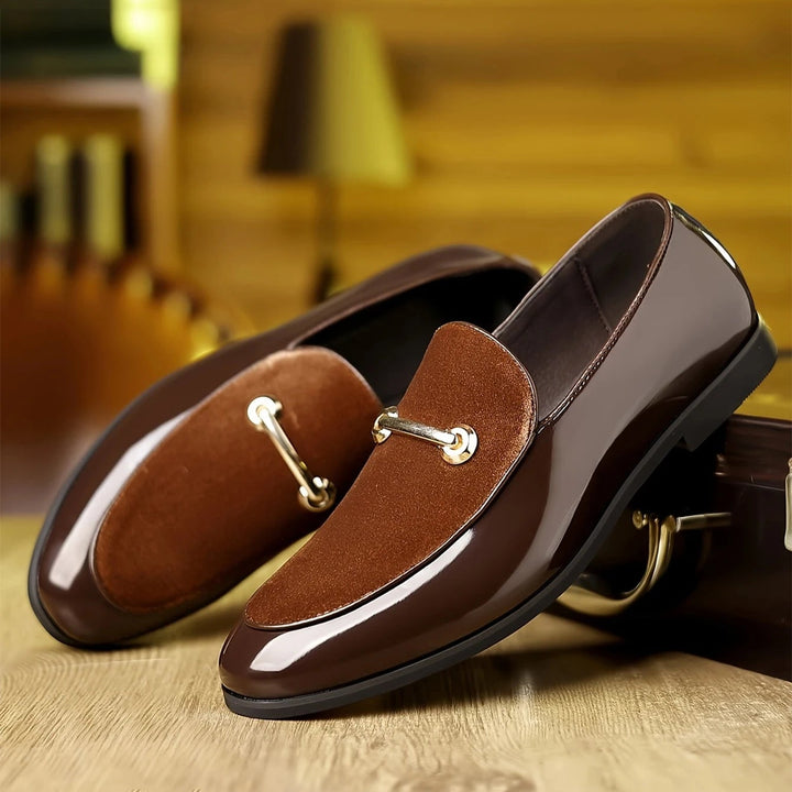 Men's Velvet Loafers | Elegant Sophisticated Formal Footwear 1