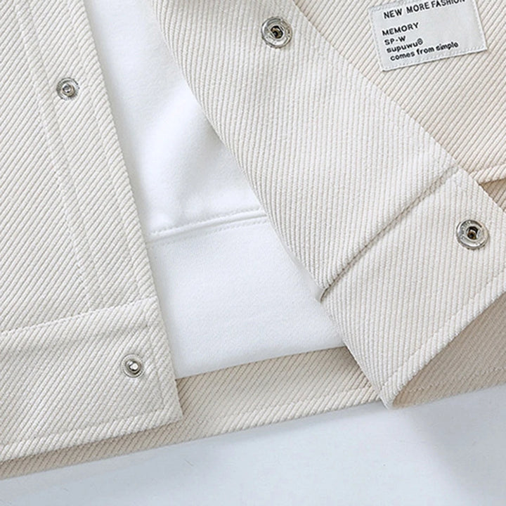 Men's Vintage Loose Fit Jackets | Comfortable Structured Spring Essential 4