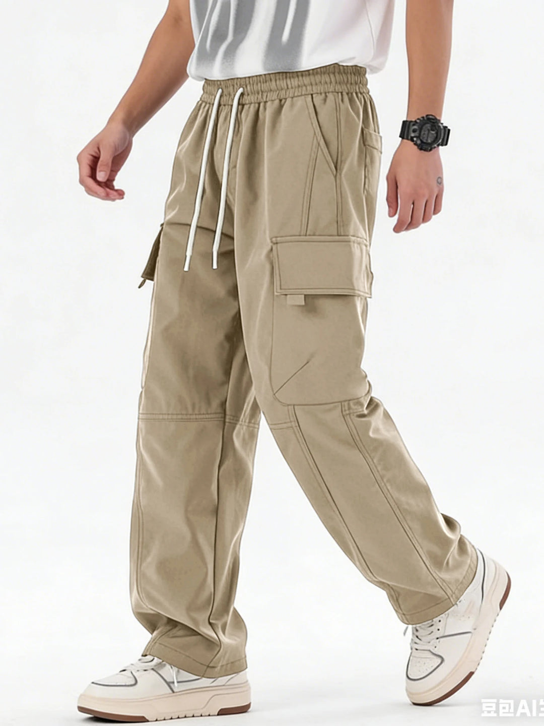 Men's Waterproof Cargo Pants | Oversized Breathable Outdoor Style 5