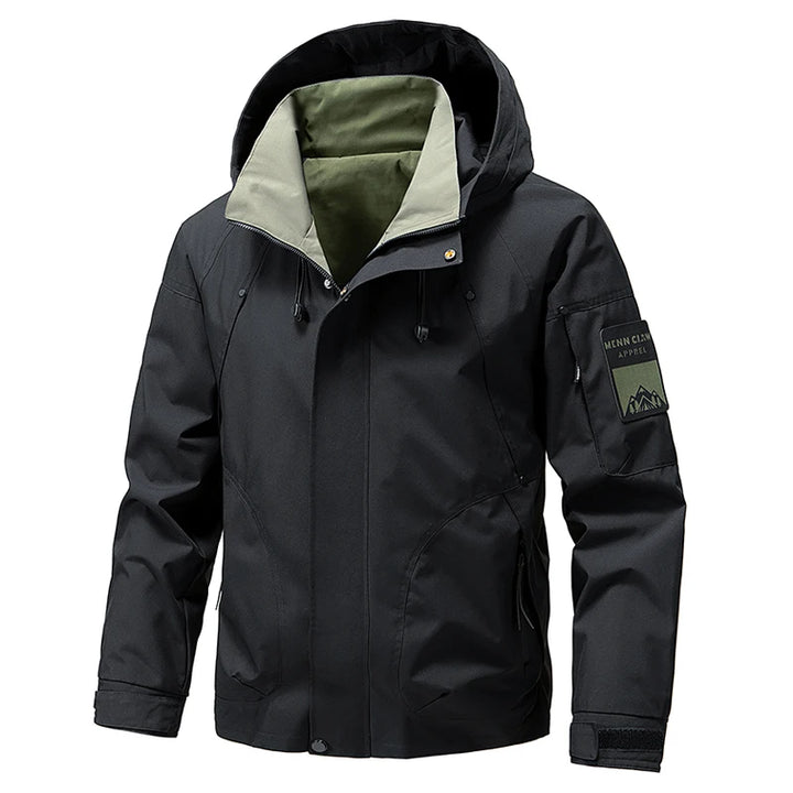 Men's Waterproof Fleece Jacket | Durable Outdoor Comfort Fit 2