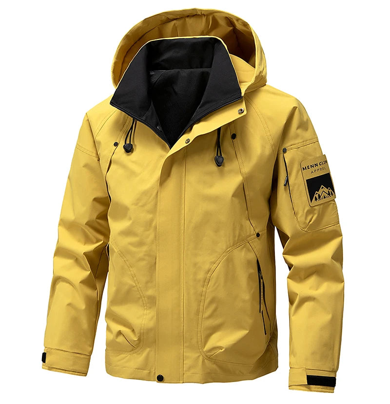 Men's Waterproof Fleece Jacket | Durable Outdoor Comfort Fit 5