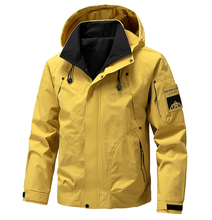 Men's Waterproof Fleece Jacket | Durable Outdoor Comfort Fit 5
