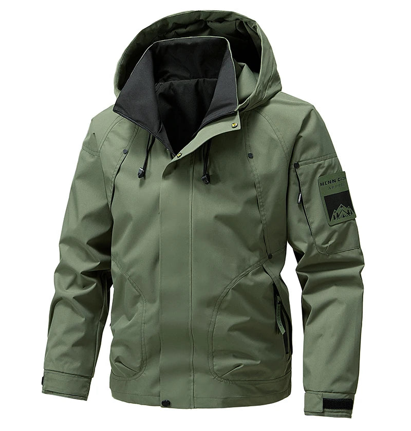 Men's Waterproof Fleece Jacket | Durable Outdoor Comfort Fit 6