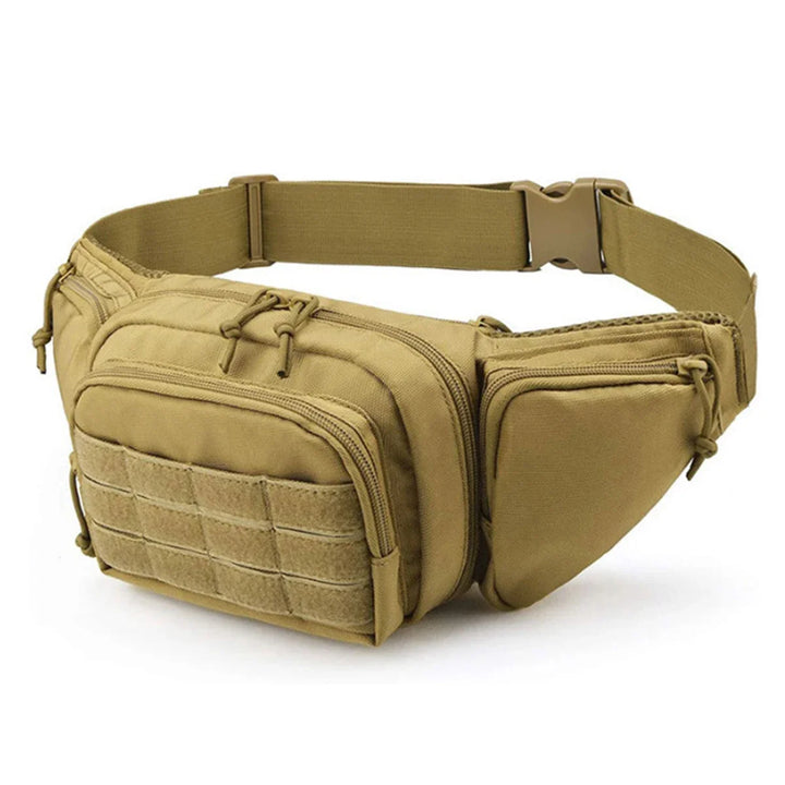 Men's Waterproof Nylon Fanny Pack | Versatile Outdoor Utility Design 1