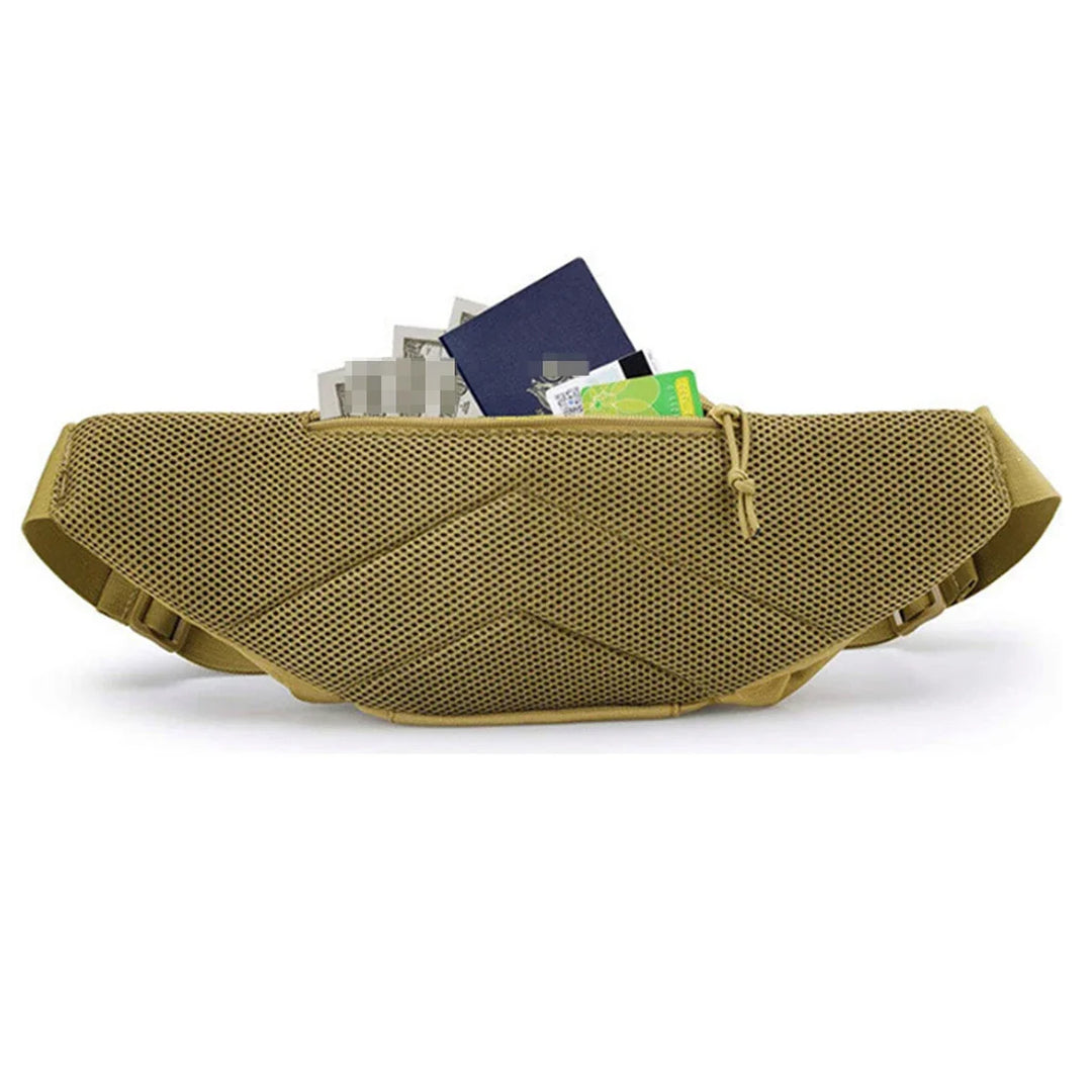 Men's Waterproof Nylon Fanny Pack | Versatile Outdoor Utility Design 4