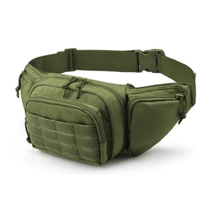 Men's Waterproof Nylon Fanny Pack | Versatile Outdoor Utility Design 7