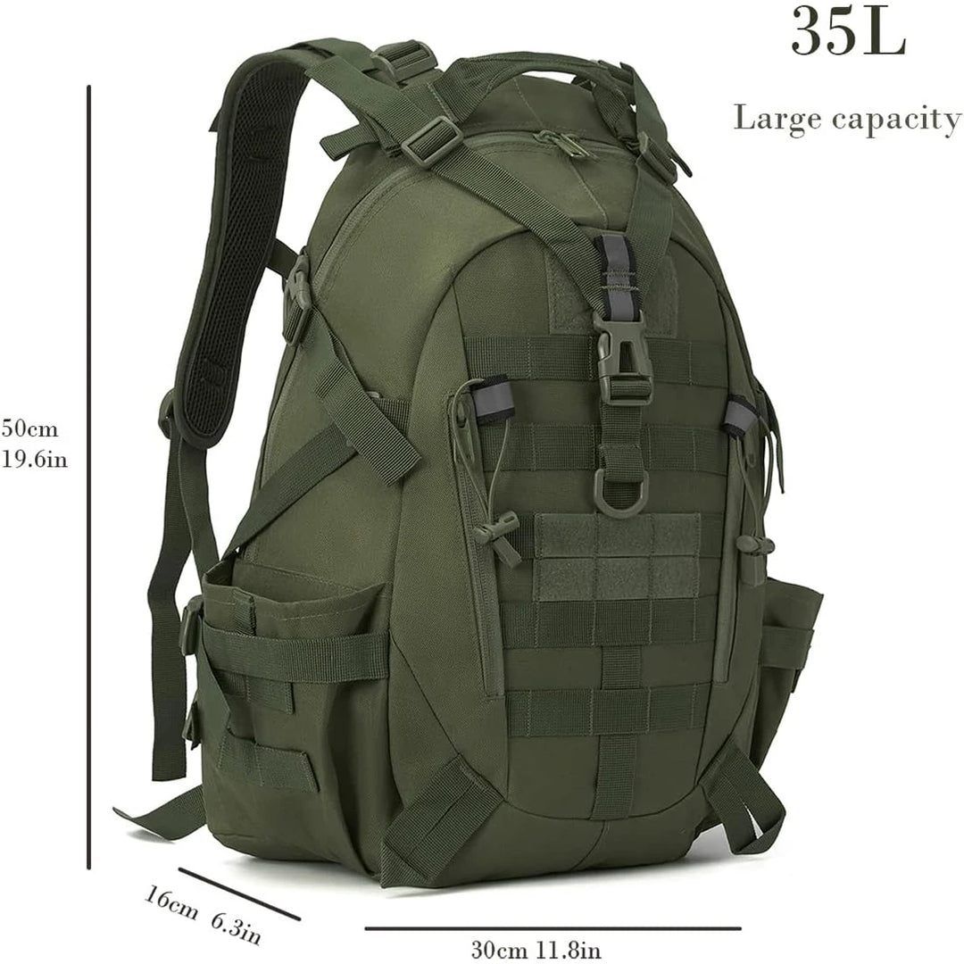 Men's Waterproof Tactical Backpack | Durable Adventure Companion with 40L Capacity 4