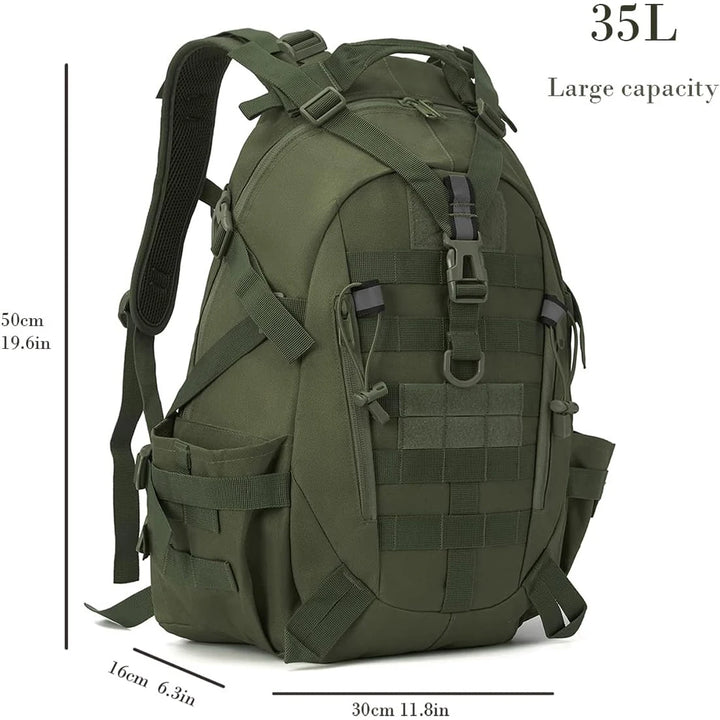 Men's Waterproof Tactical Backpack | Durable Adventure Companion with 40L Capacity 4