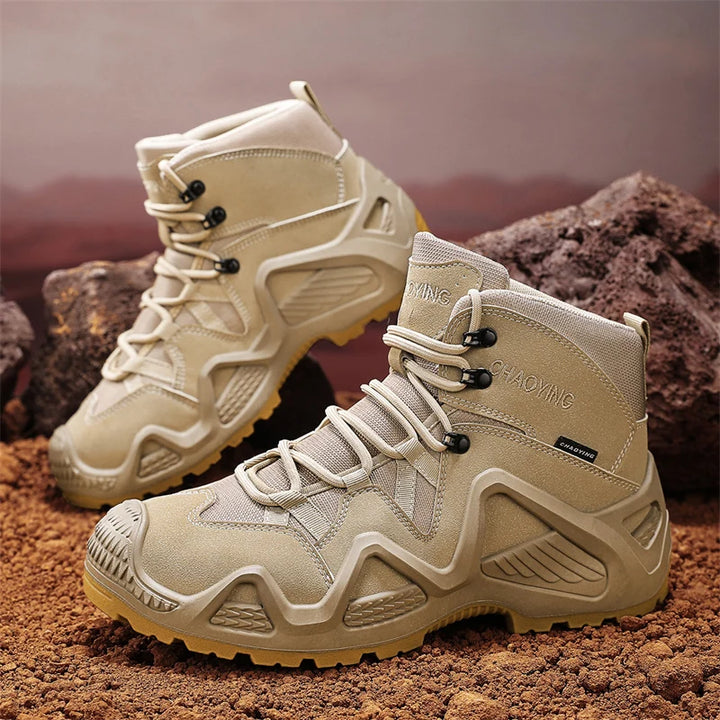 Men's Waterproof Tactical Combat Boots | Durable All-Day Outdoor Comfort 0