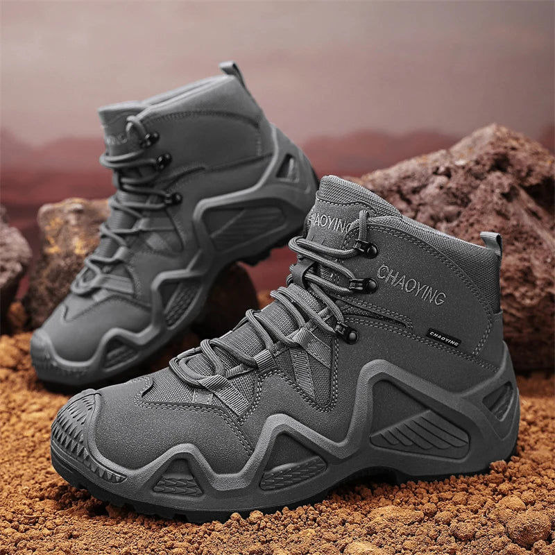 Men's Waterproof Tactical Combat Boots | Durable All-Day Outdoor Comfort 1