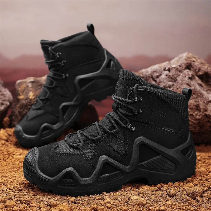Men's Waterproof Tactical Combat Boots | Durable All-Day Outdoor Comfort 2