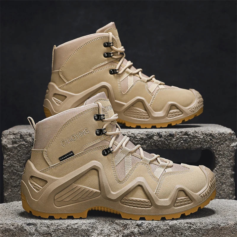 Men's Waterproof Tactical Combat Boots | Durable All-Day Outdoor Comfort 8