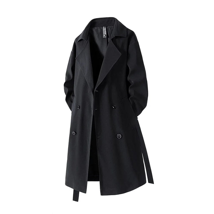 Men's Waterproof Trench Coat | Vintage Autumn Streetwear Essential 1