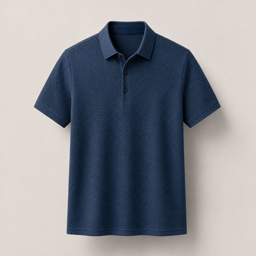 Mercer Textured Knit Polo