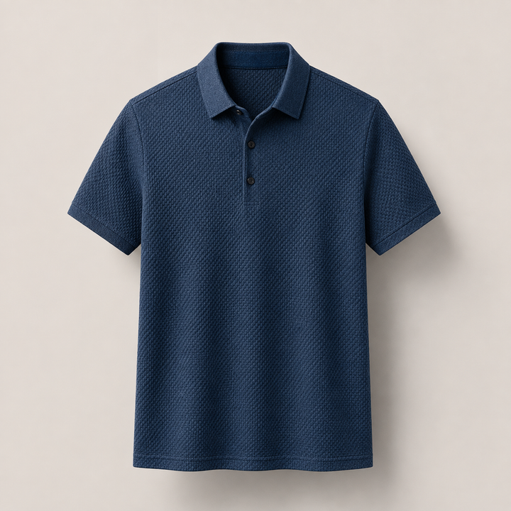 Mercer Textured Knit Polo