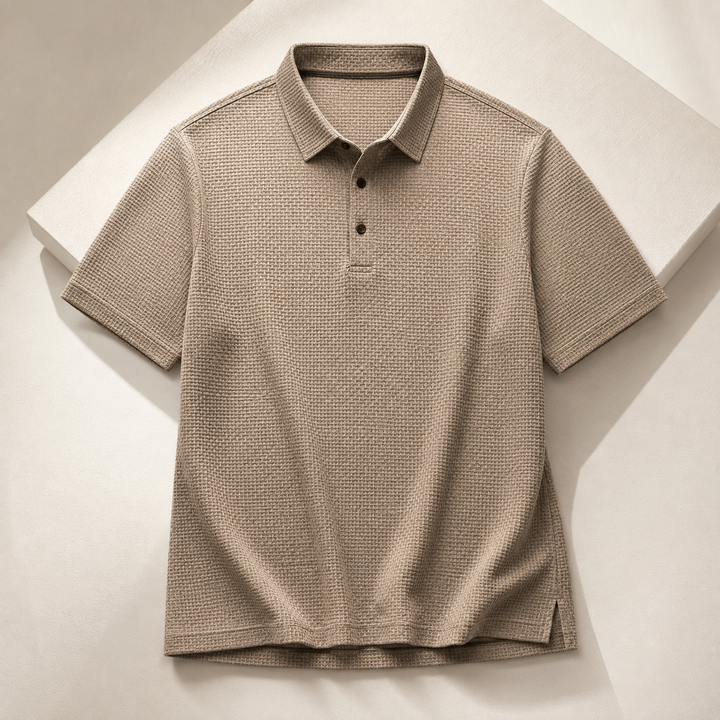Mercer Textured Knit Polo