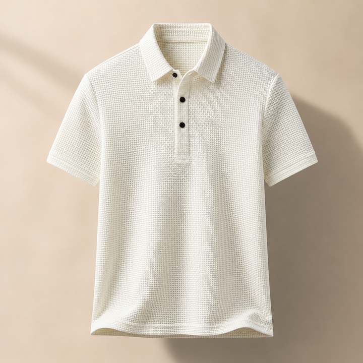 Mercer Textured Knit Polo