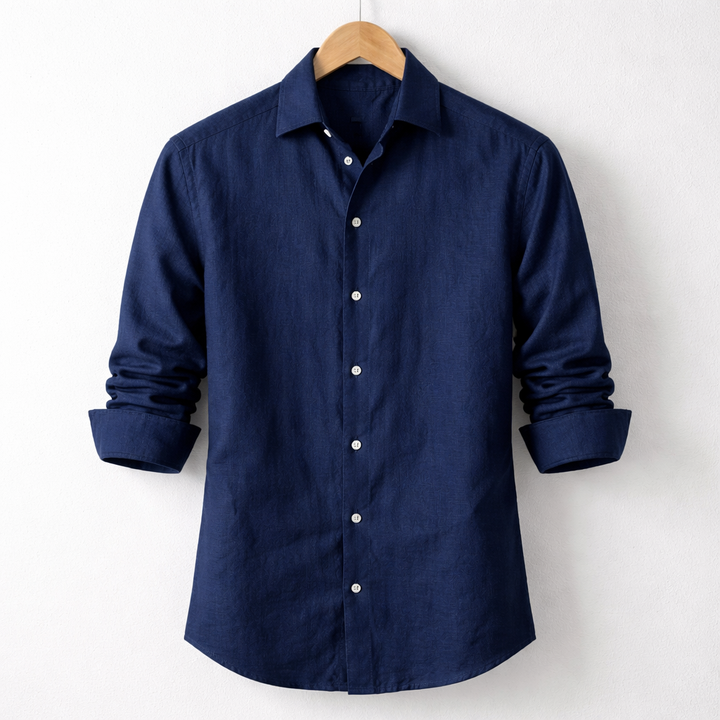 Navarre Linen Dress Shirt