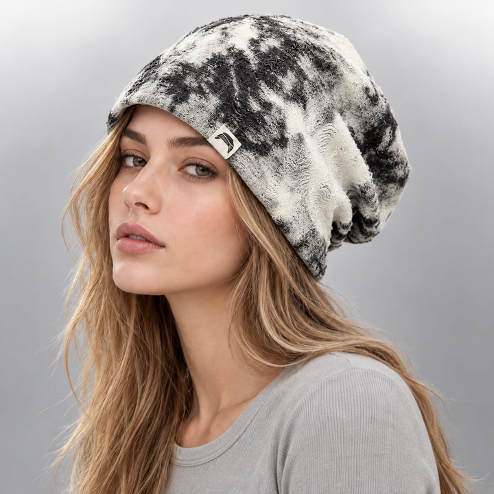 Norelle Marbled Slouch Beanie