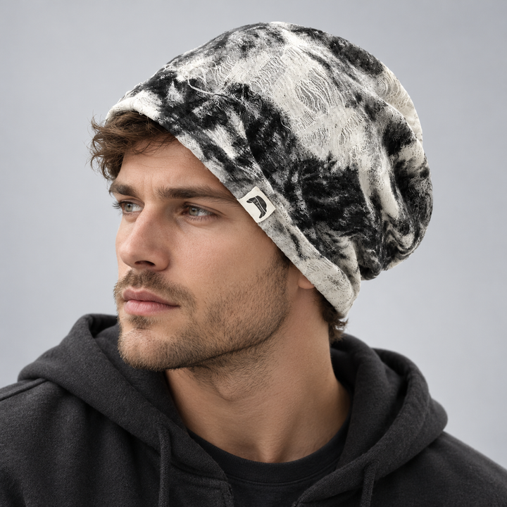 Norelle Marbled Slouch Beanie