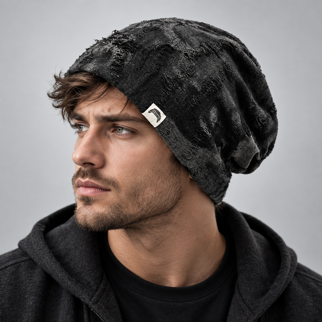 Norelle Marbled Slouch Beanie