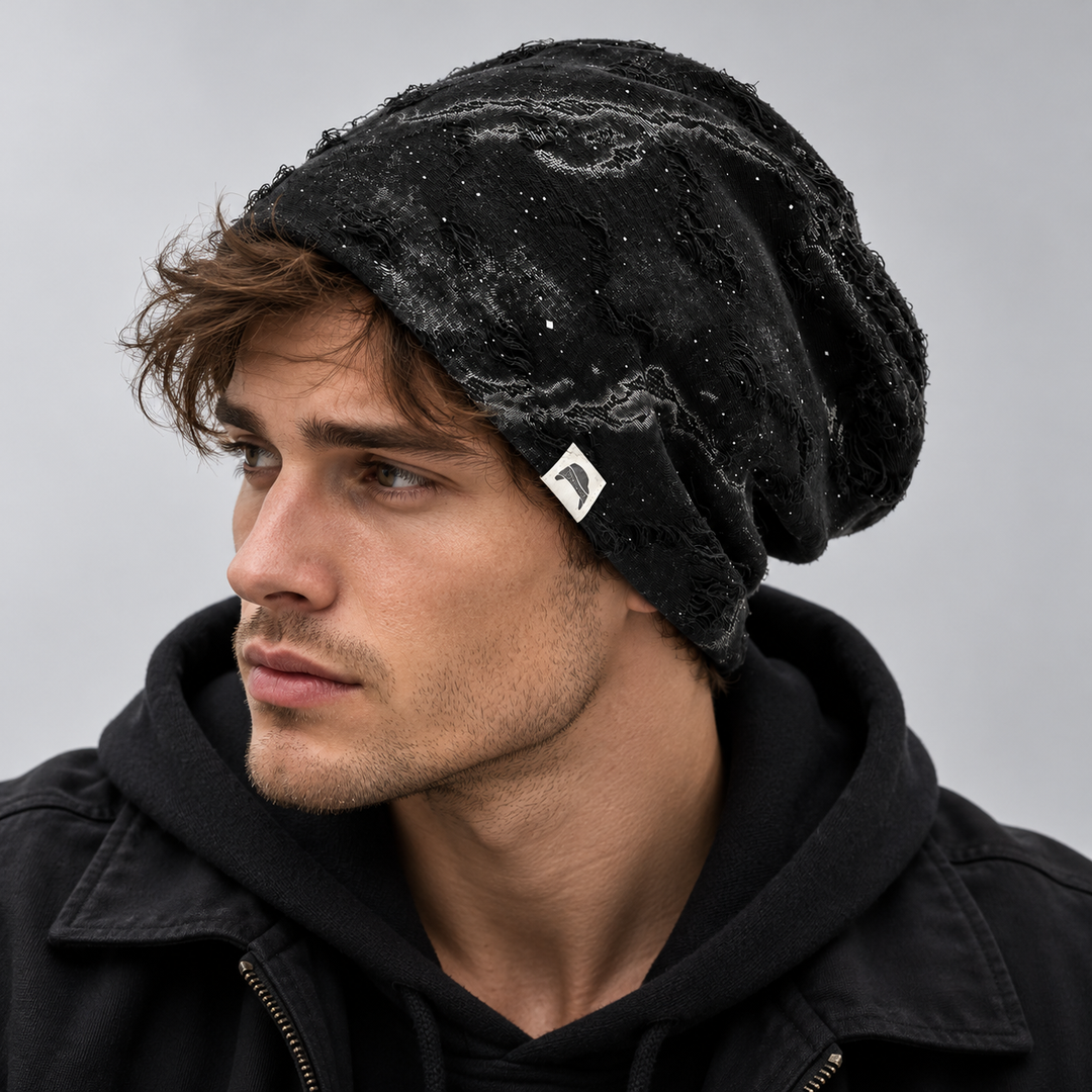Norelle Marbled Slouch Beanie