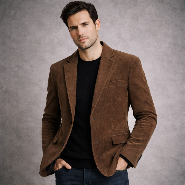 Ridgeway Corduroy Knit Blazer