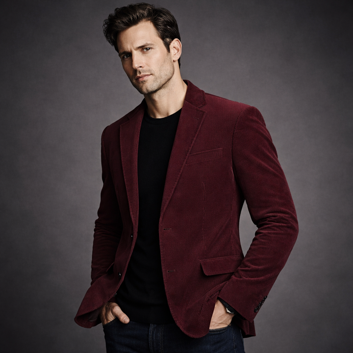 Ridgeway Corduroy Knit Blazer