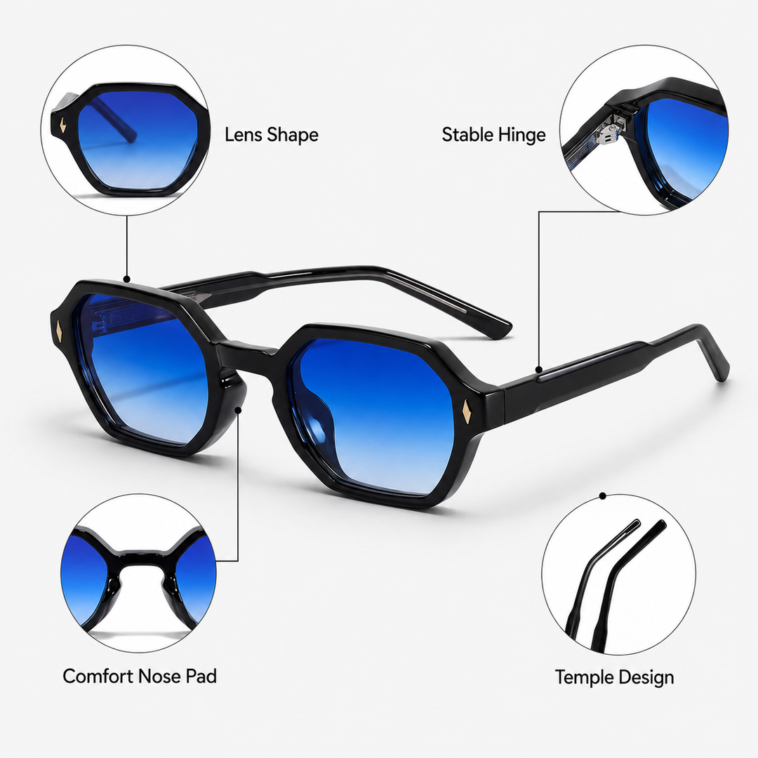 Pembroke Square Frame Sunglasses