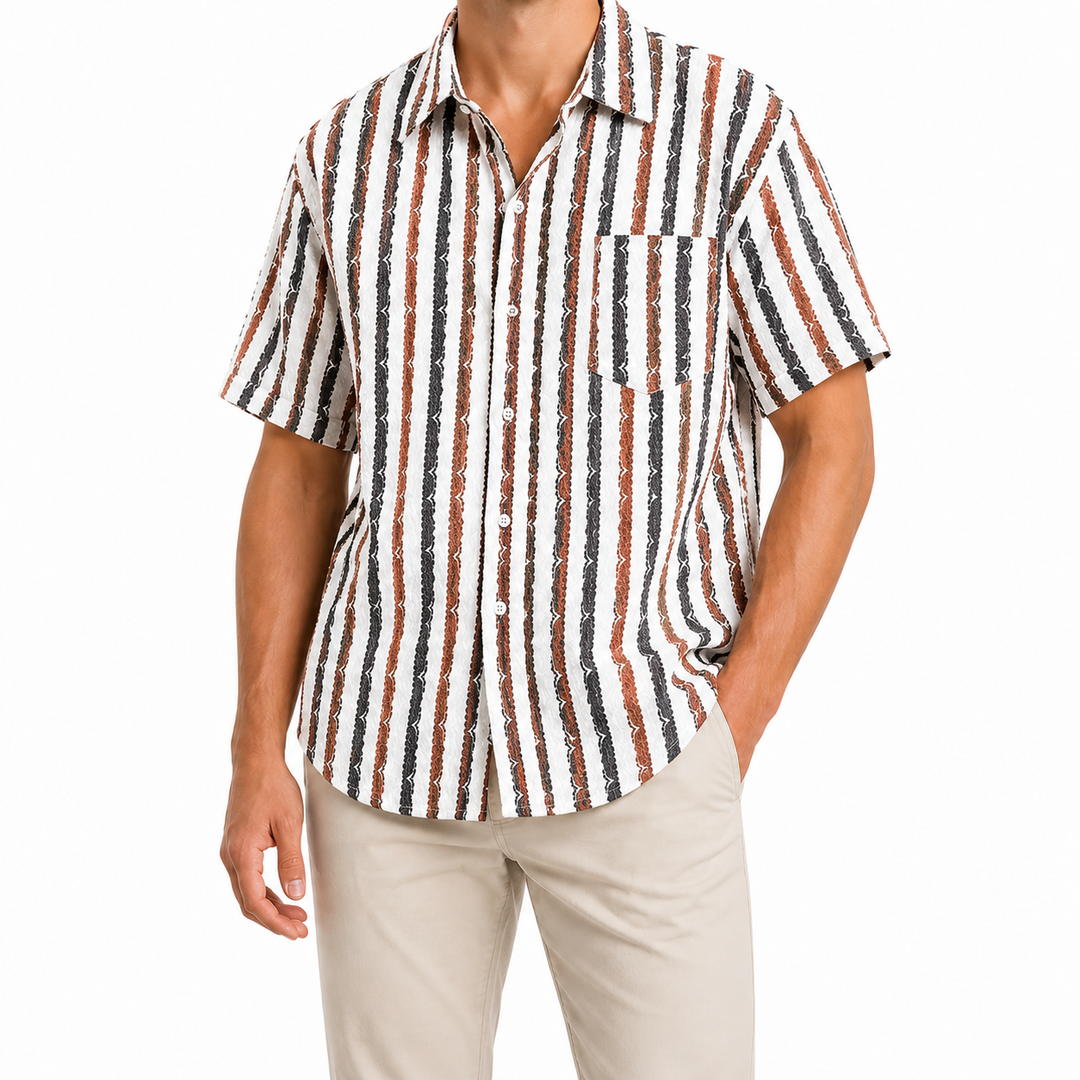 Portmere Summer Stripe Shirt