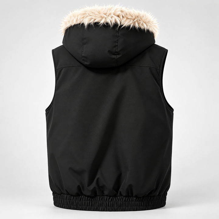 Ravencroft Faux Fur Hood Vest