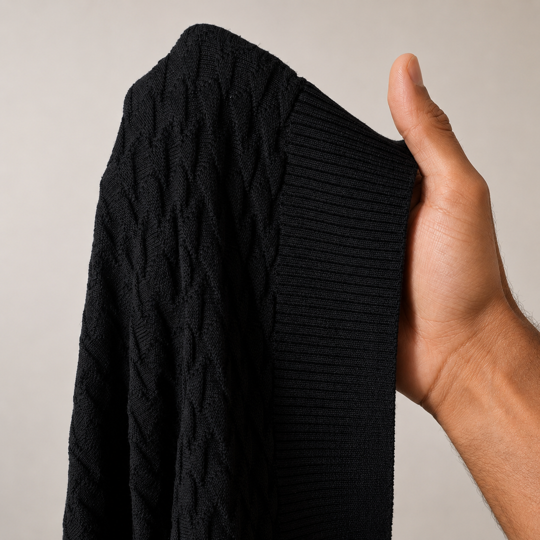 Santoro Waffle Knit Polo