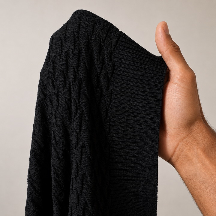 Santoro Waffle Knit Polo
