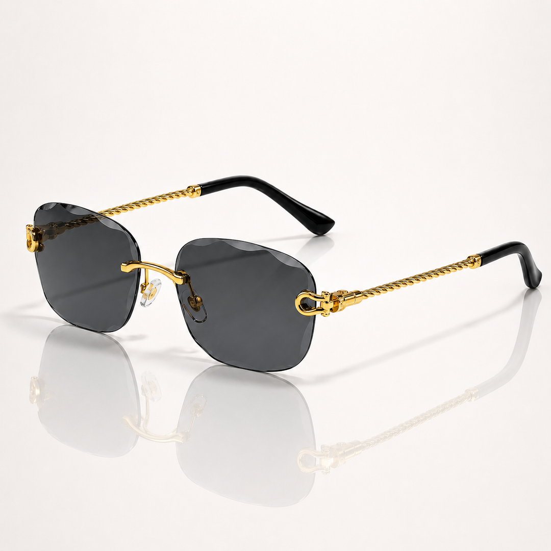 Skyline Gradient Rimless Sunglasses