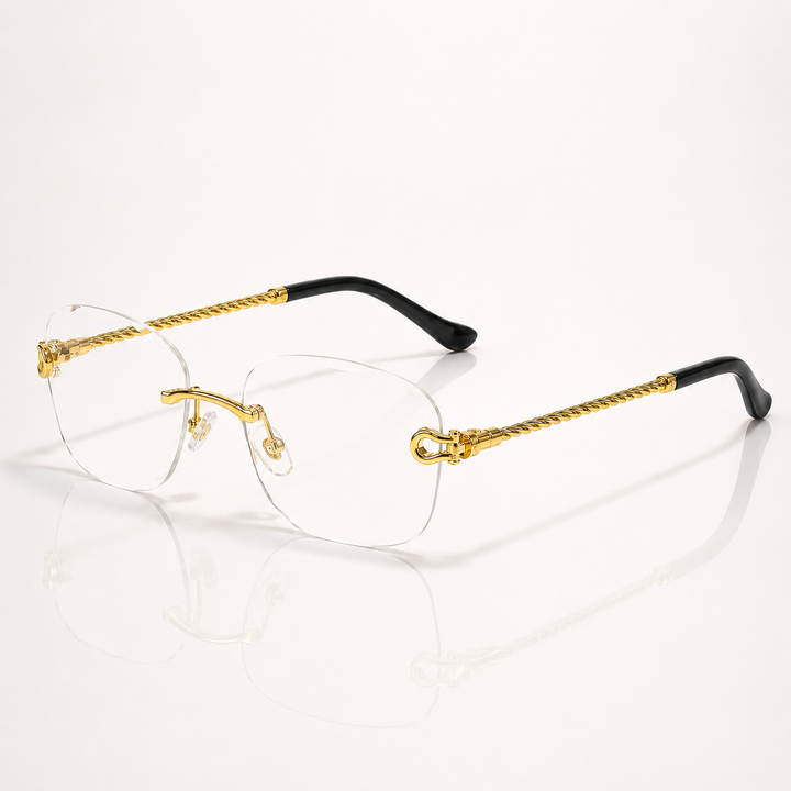 Skyline Gradient Rimless Sunglasses