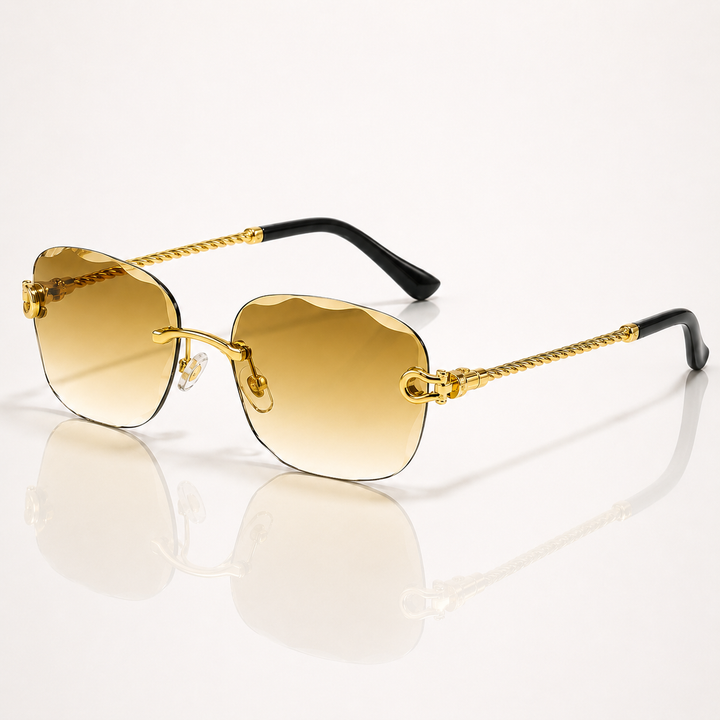 Skyline Gradient Rimless Sunglasses