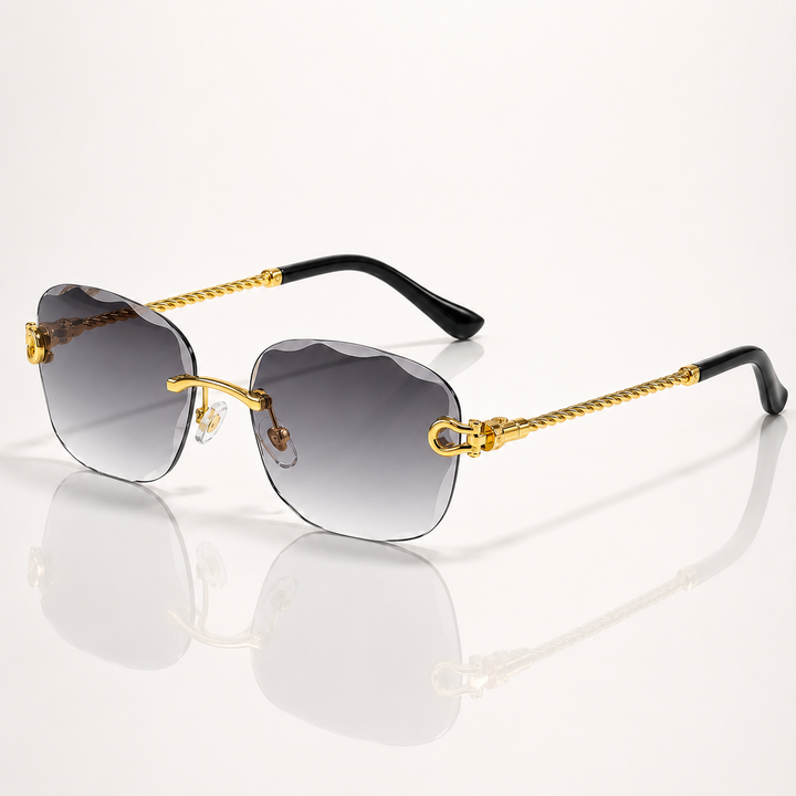 Skyline Gradient Rimless Sunglasses