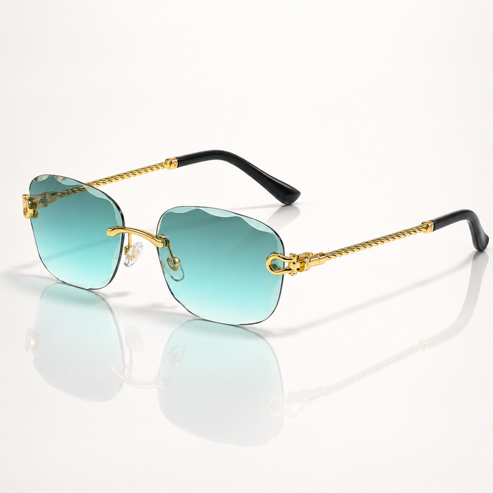 Skyline Gradient Rimless Sunglasses