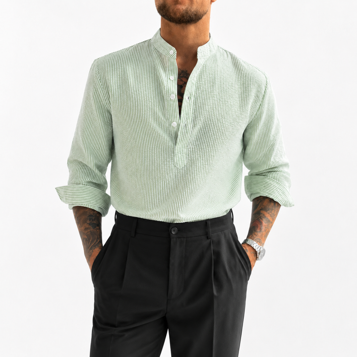 Sorrin Woven Stripe Shirt