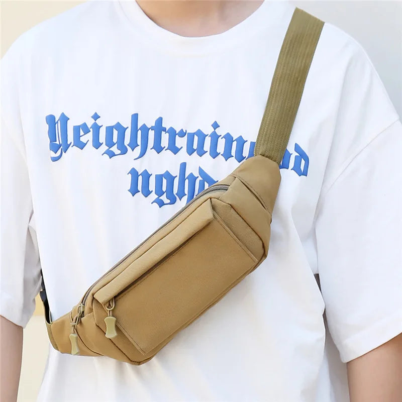 Unisex Oxford Cloth Tactical Waist Bag | Waterproof Everyday Utility Design 2
