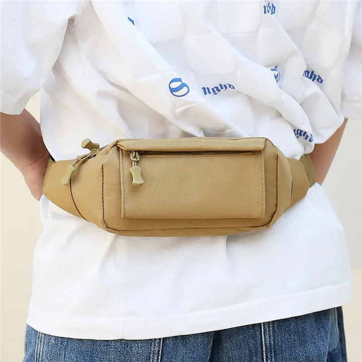 Unisex Oxford Cloth Tactical Waist Bag | Waterproof Everyday Utility Design 3