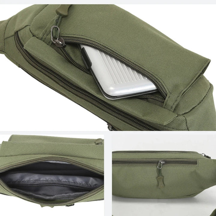 Unisex Oxford Cloth Tactical Waist Bag | Waterproof Everyday Utility Design 4