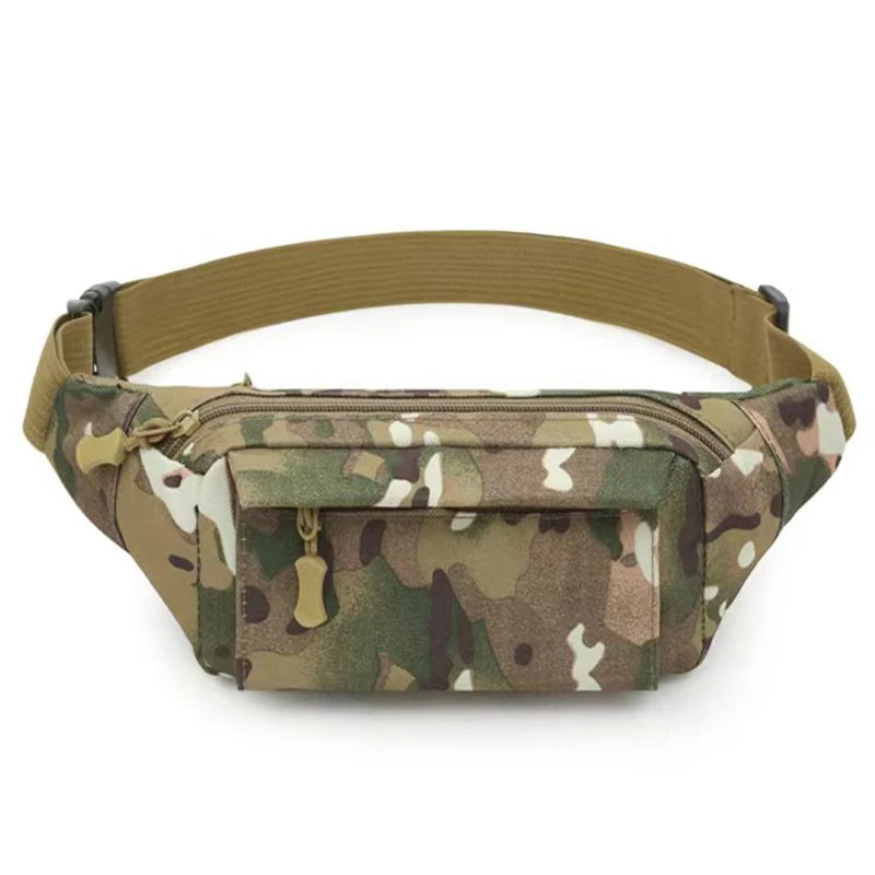 Unisex Oxford Cloth Tactical Waist Bag | Waterproof Everyday Utility Design 7