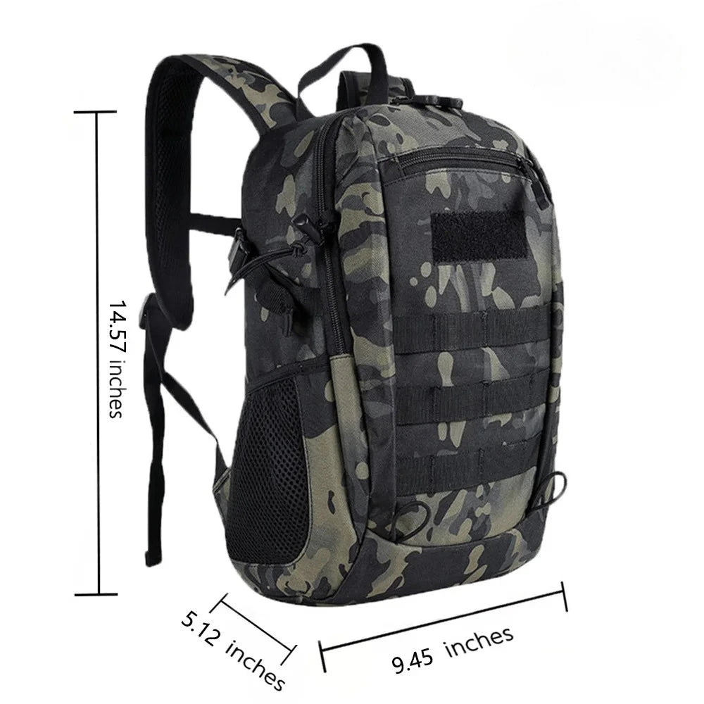 Unisex Oxford Mini Tactical Backpack | Lightweight Waterproof Outdoor Essential 1