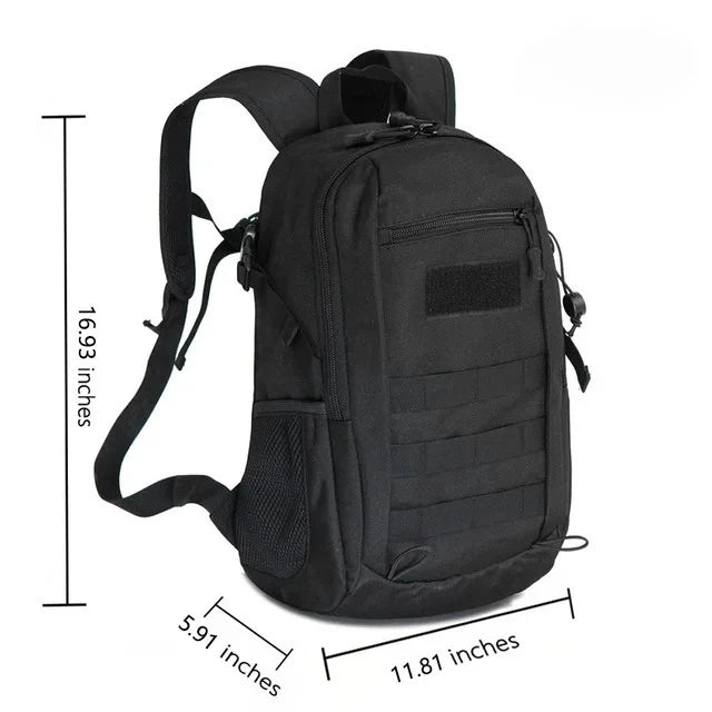 Unisex Oxford Mini Tactical Backpack | Lightweight Waterproof Outdoor Essential 2